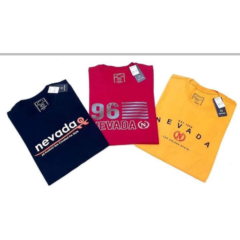 kaos Nevada cowok premium terbaru kaos cowok model kekenian kaos Nevada original