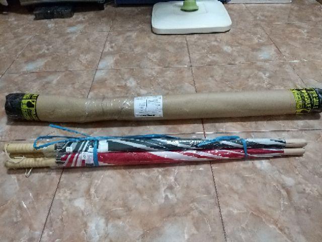 Payung Tongkat / Payung Standard / Grc / Gagang Kayu Kombinasi - 5500