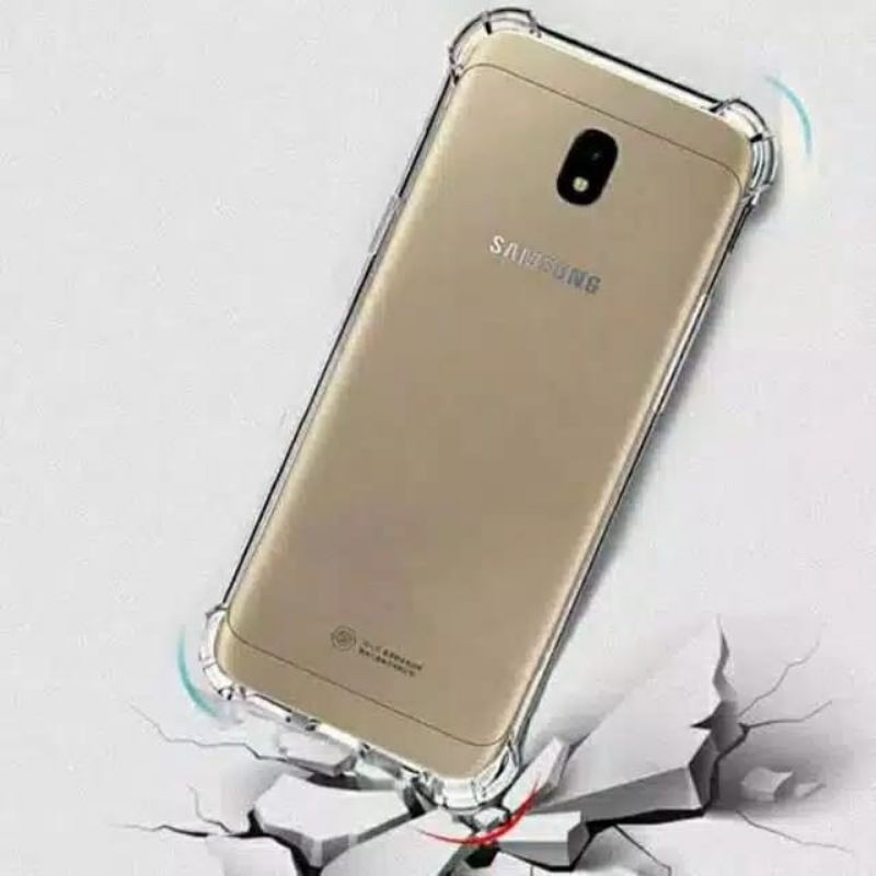 Anti Crack Samsung J4 Case Silikon Bening Samsung J4