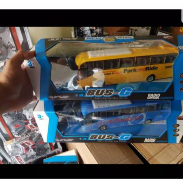 Mainan Mobil Remot Control RC Bus rc bis diecast bis kota busway murah asli