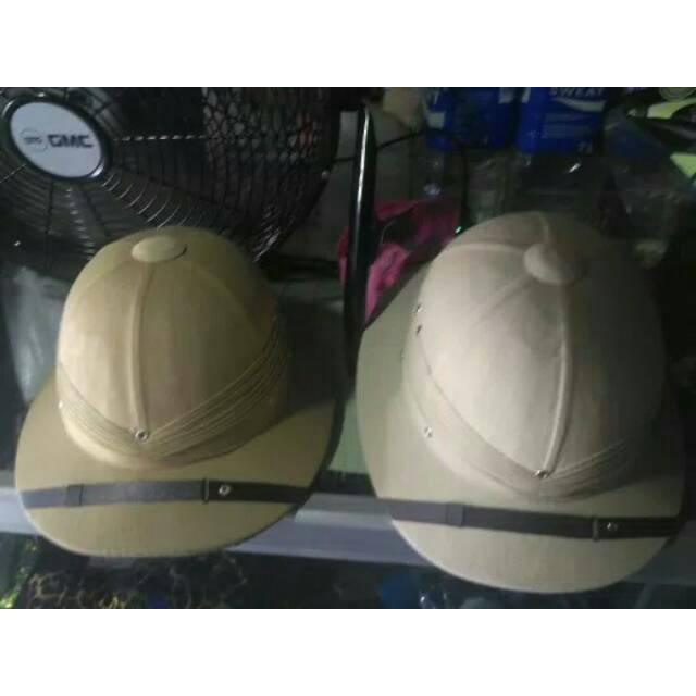 Topi polka jadul kompeni . topi helm
