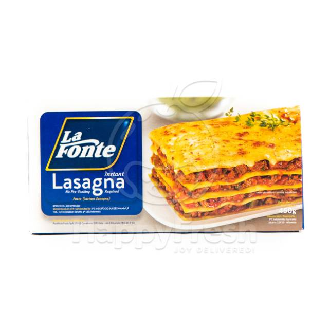 

Lasagna La Fonte 450gr