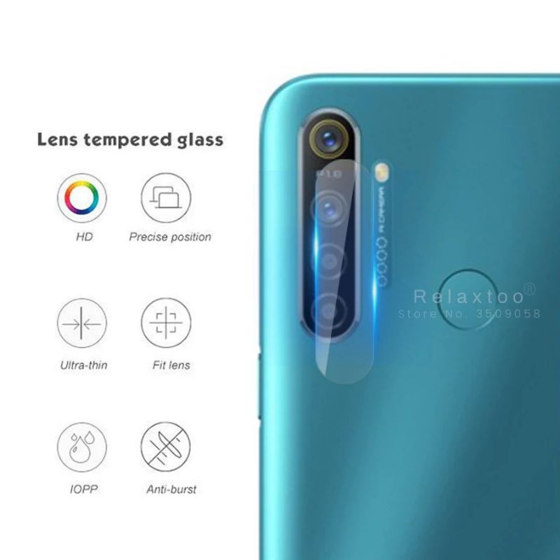 2in1- Tg Anti Gores Blue Light Realme C3 C3i - Tempered Glass Blue Radiasi Realmi C3 C3i Full Layar