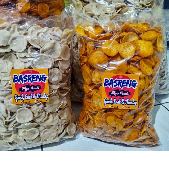 

✨MALL✨ Basreng "Mas amak" kiloan rasa pedas asin sale