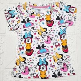 BAJU DISTRO ANAK PEREMPUAN MURAH/KAOS TRENDY ANAK/KAOS FULLPRINT ANAK/MINNIE