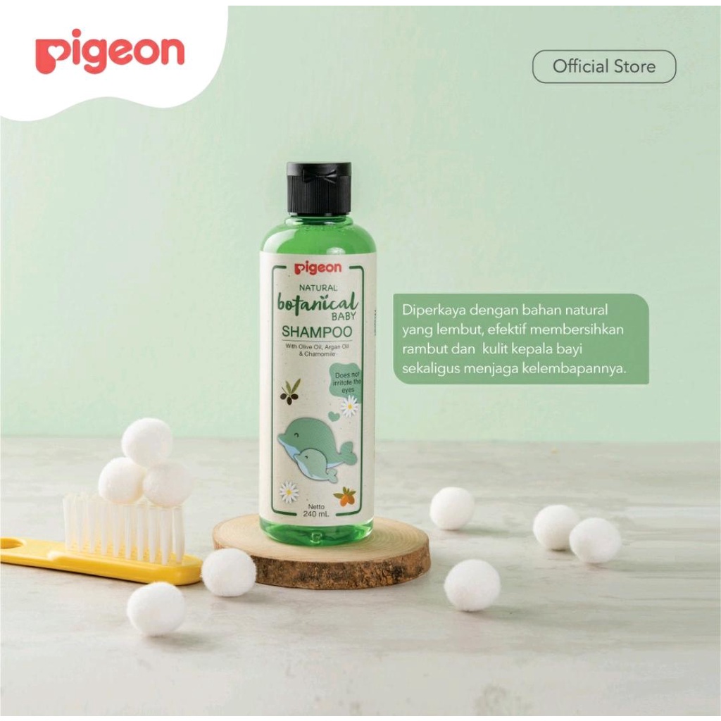 PIGEON BOTANICAL BABY SHAMPOO 240ML / SHAMPOO BAYI