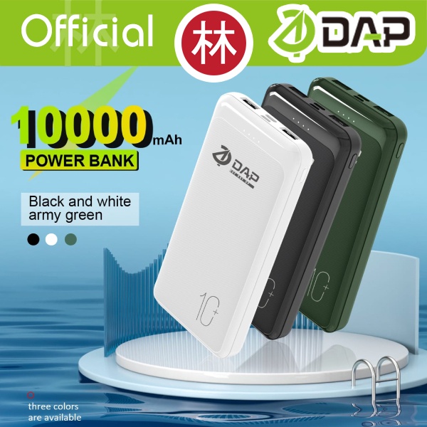 DAP D-P111 PowerBank 10.000 mah Dual Input Output Type C &amp; Micro USB