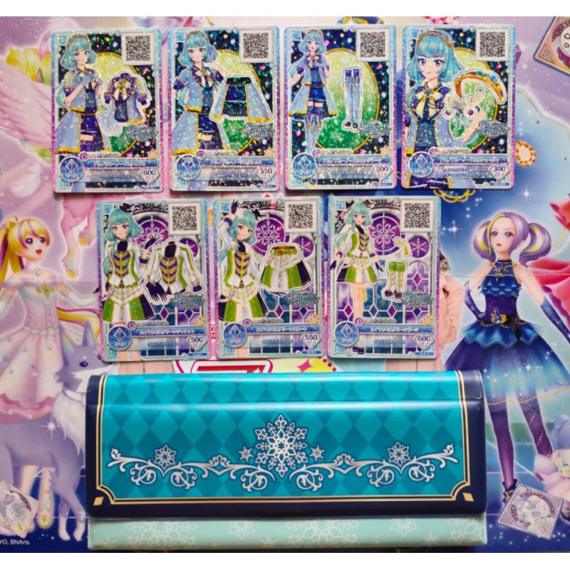 Aikatsu Friends Bulk Sale ALICIA (cards + binder dompet)