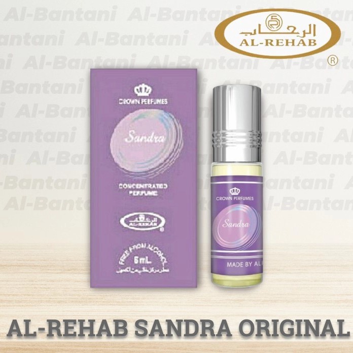Al-Rehab Perfume Oil Sandra 6 ml roll on - Parfum Al Rehab Sandra