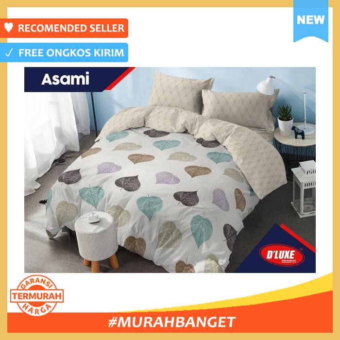 SPREI KINTAKUN ASAMI NO.1 KING 180 SEPRAI DAUN SIRIH HIJAU UNGU COKLAT