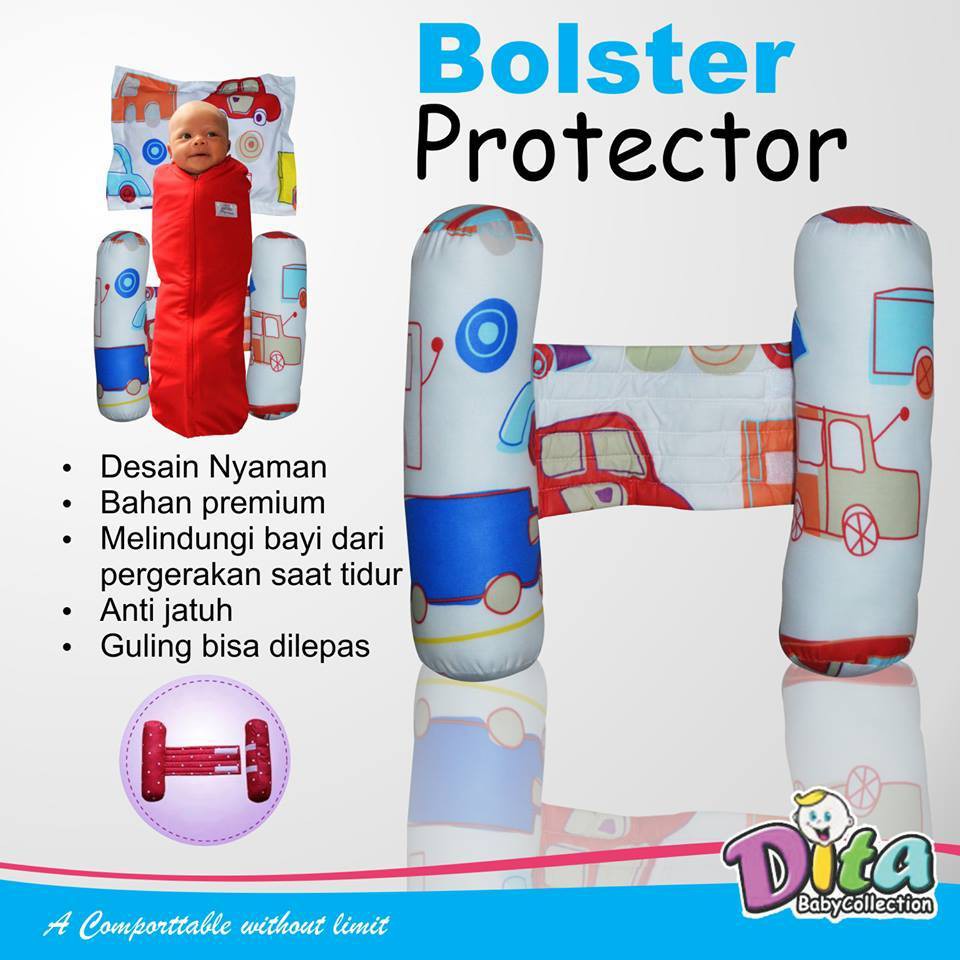 Guling bayi guling anti jatuh boister protector guling anti jatuh guling bayi selimut bayi