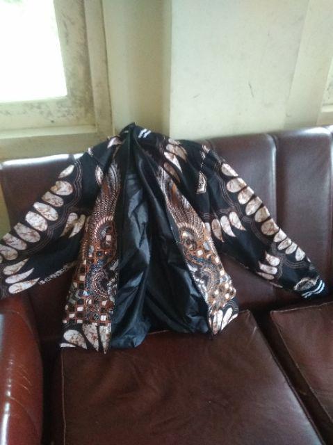 (1kg=4pcs) Jaket Batik Lengan Panjang Batik Ori Nareswari Janindro Batik Solo Seragam Batik
