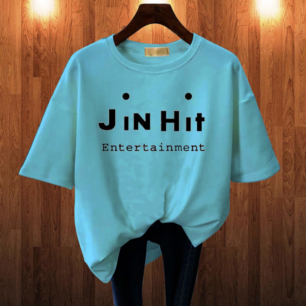 CALVIERO SHOP - BAJU KAOS ATASAN WANITA PRINT LOGO JINHIT