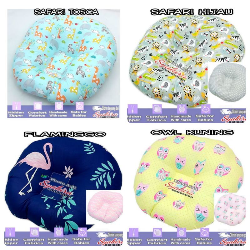 Bantal sofa bayi newborn baby lounge motif Bergambar Part 5