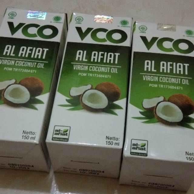 VCO virgin coconut oil 150 ml al afiat - minyak kelapa | Vco al afiat 150ml