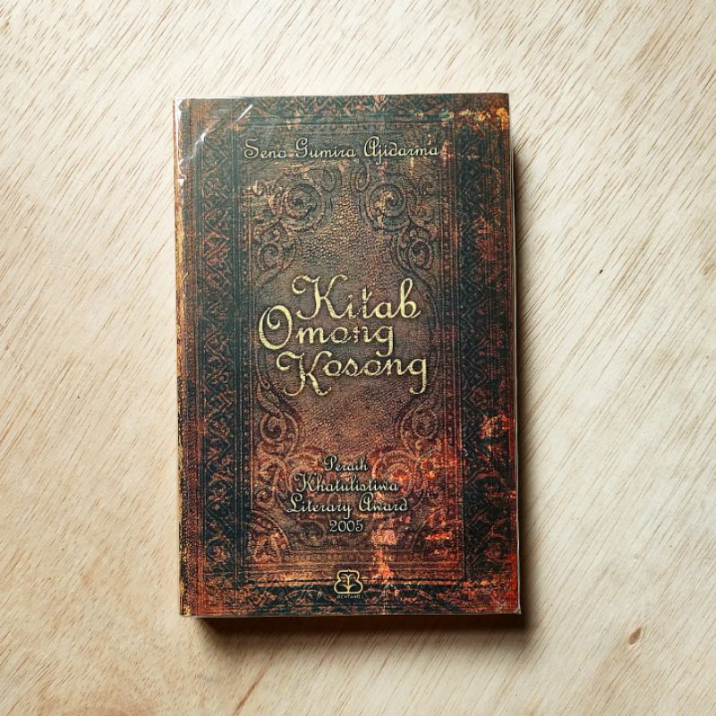 KITAB OMONG KOSONG. SENO GUMIRA AJIDARMA. COVER KE-2