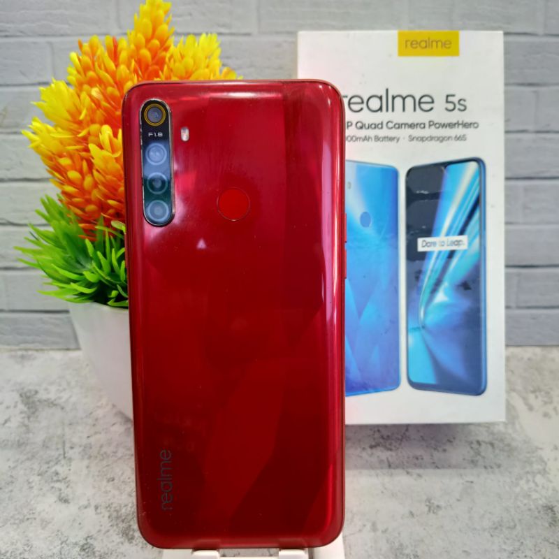 Hp Realme Rilmi 5s Ram 4GB Internal 128GB 4/128 Hp Second Seken Bekas Murah Bergaransi Rilmi 5s