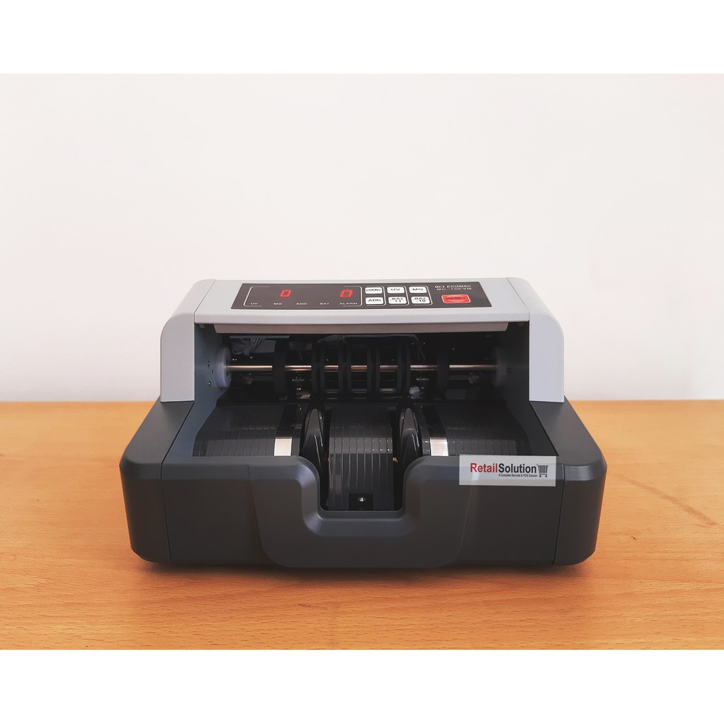 Mesin Penghitung Uang Ultraviolet MG - ECOMAC MC150VM / MC-150VM / MC150 VM Money Counter