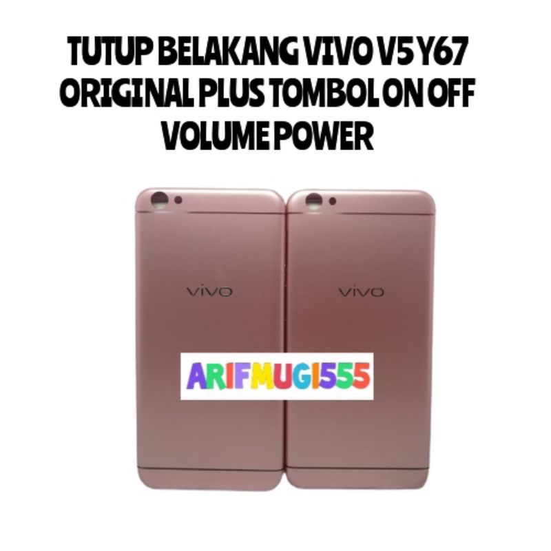 backdoor Backcover Kesing Casing Housing Vivo V5/Y67 Tutup Belakang Original