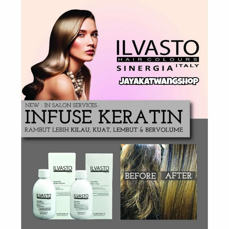 ILVASTO SMARTPLEX TREATMENT Filler Drop Keratin Infusion