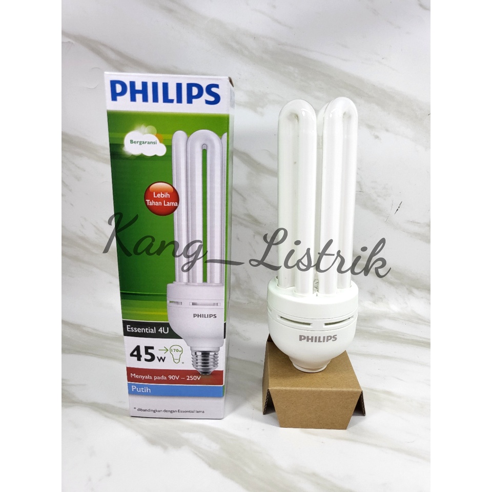 Philips Essential 45Watt / Lampu Essential Philips 45W 4U