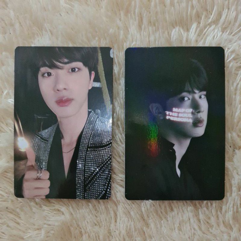 [ READY STOCK ] BTS JIN HOLOGRAM ROUTE PHOTOCARD BTS FROM CONCEPT BOOK PHOTOBOOK ROUTE MOTS ONE