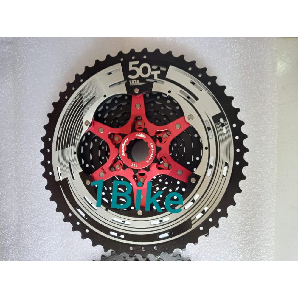 Sprocket Cassette Sunrace 11Speed 11-50T CSMX8 EA5R XS1 Black 11Speed