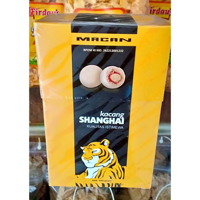

Kacang shanghai Cap Macan 450gram