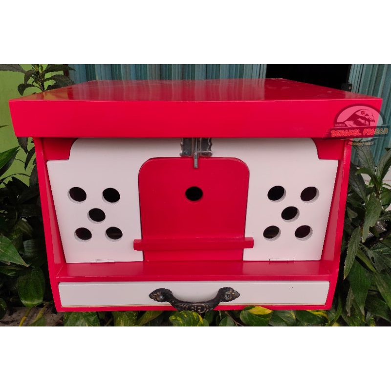 Kandang gupon premium satuan cat duco mengkilap khusus burung merpati dara lomba kolongan balap