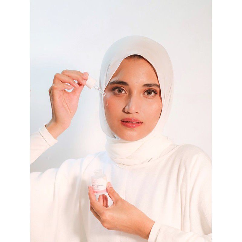 Serum whitening + Vit C HR Glow - 20ml / serum wajah / pemutih wajah glowing / serum original