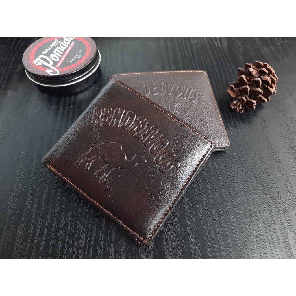 Dompet pria kulit asli / dompet lipat cowok imperial  harga ekonomis