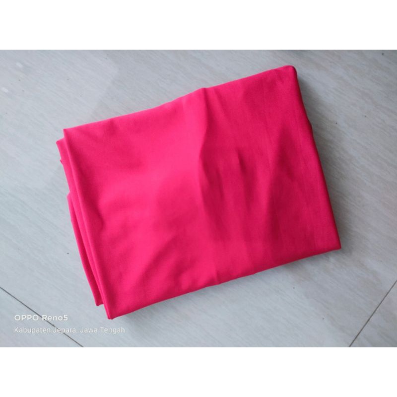 Jilbab Jersey Bergo Tasya Jumbo size 80 x 110 cm / khimar XL / Jilbab Jersey Instan Jumbo-Fanta