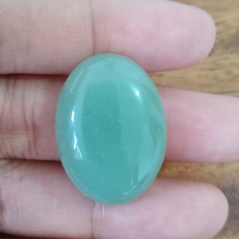 Batu Cincin Akik Hijau Muda