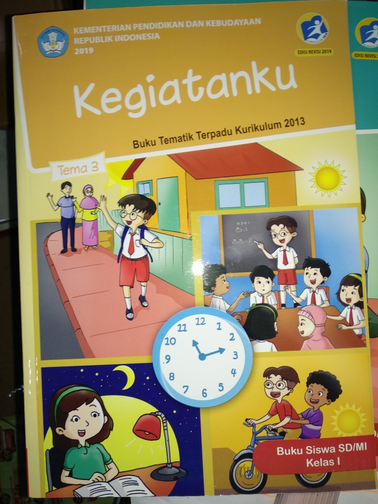 Buku Tematik SD - Kelas 1 Tema 3 - Kegiatanku - Revisi