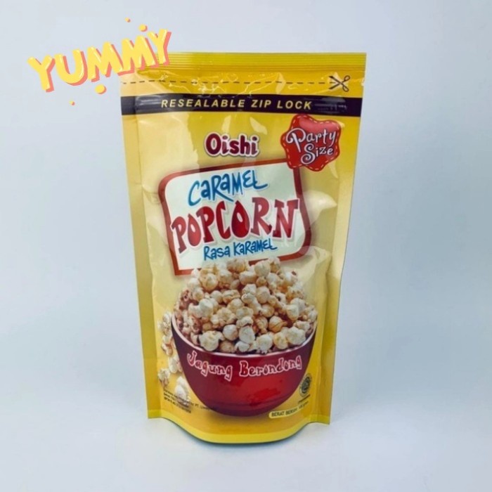 

Instant-Camilan- Oishi Popcorn Caramel Pouch -Camilan-Instant.
