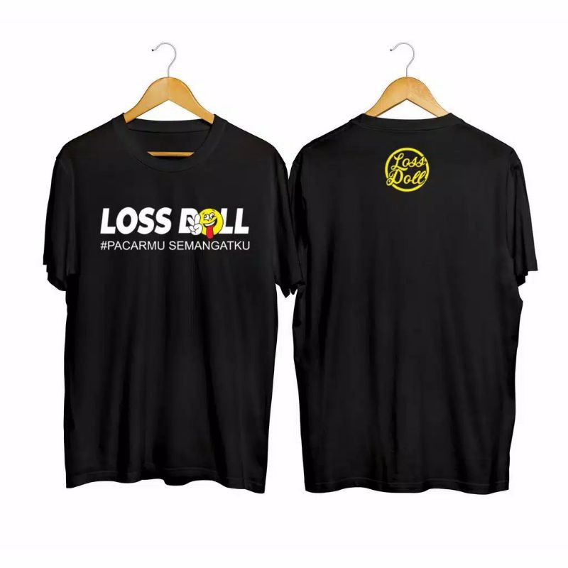 BAJU KAOS TSHIRT DISTRO LOSS DOLL LIDAH