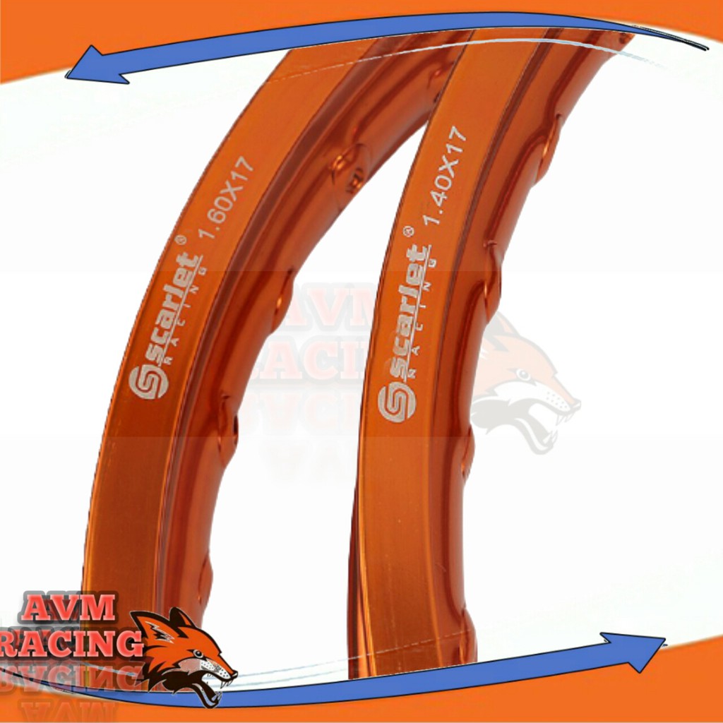 Pelek Pelak Velg Jari Ruji scarlet Ring 17 140 160 wm shape pelek ring 17 140/160