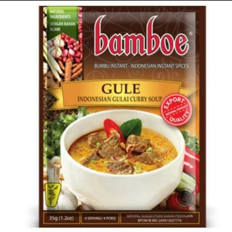 

Bumbu Gulai / Gule Instant Praktis 60gr