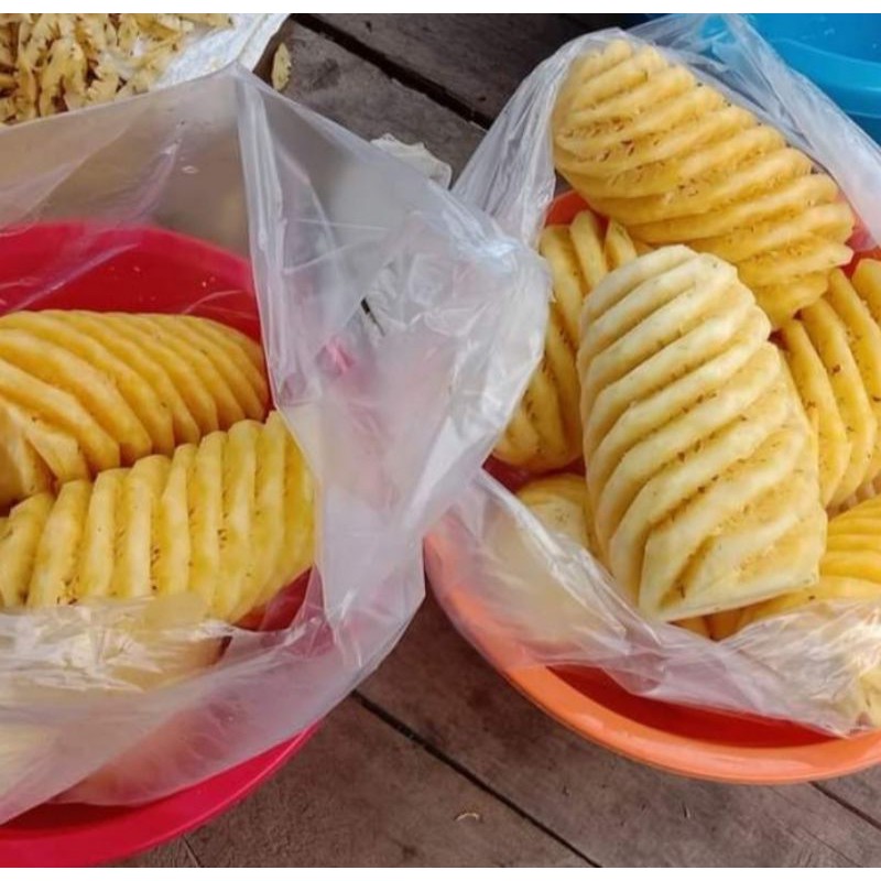 

BUAH NANAS PALEMBANG BESAR KUPAS (1BUAH) FRESH