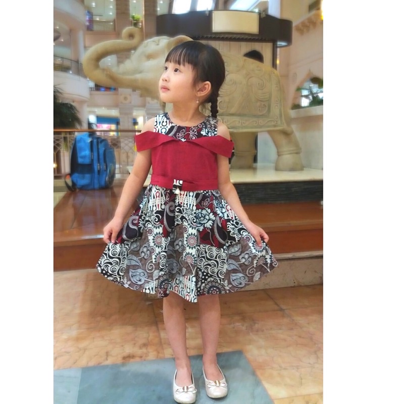 Dres Batik Anak - Kemeja Batik Anak - Batik AB