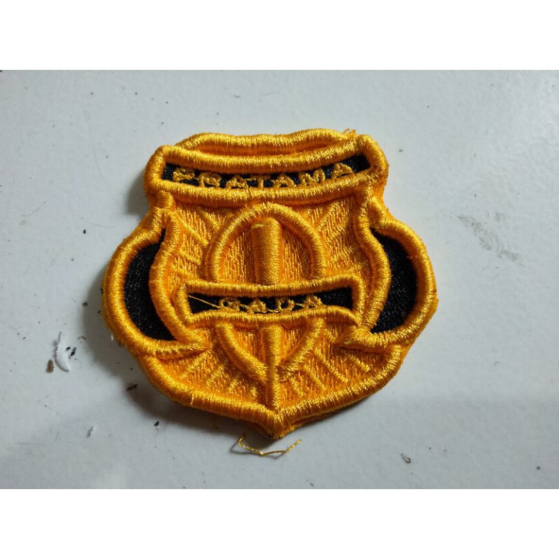 GADA PRATAMA TIMBUL / PIN GADA BORDIR / BORDIR GADA PRATAMA