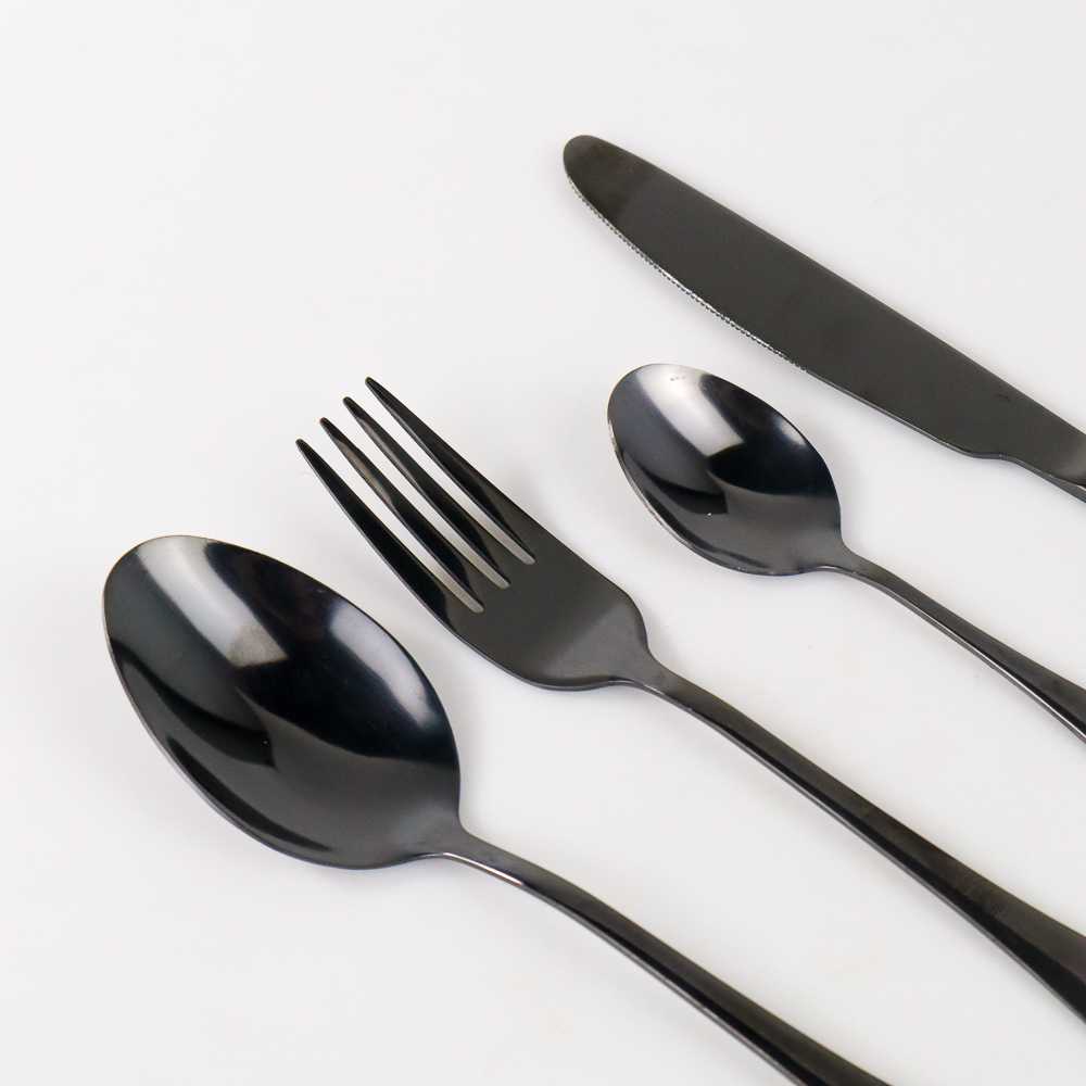 TD-AI ROXY Cutlery Set Perlengkapan Makan Sendok Garpu Pisau Western - C24