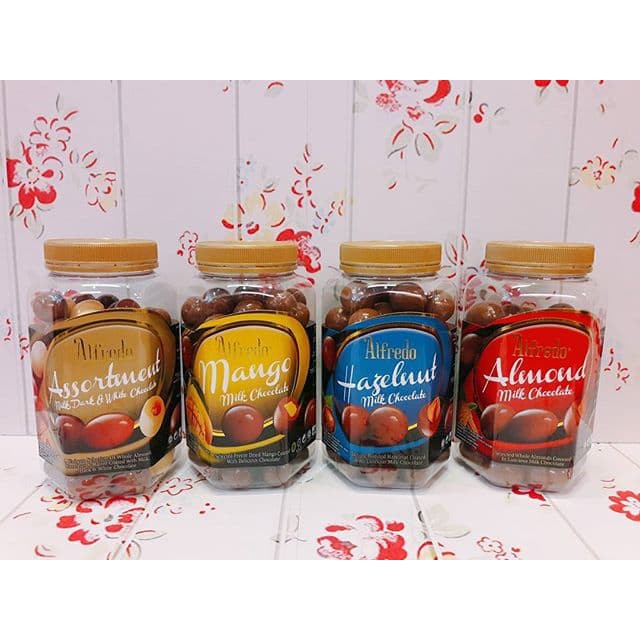 

Produk Terbaik - Alfredo Manggo / Alfredo Almond / Alfredo Hazelnut / Coklat Alfredo