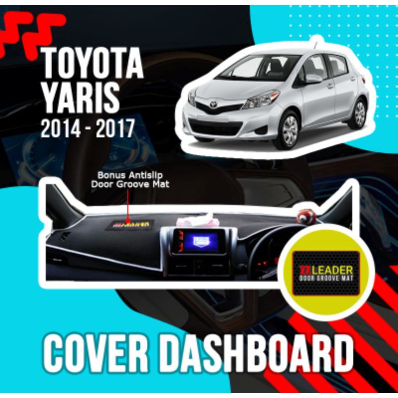 alas karpet cover dashboard yaris gen 2