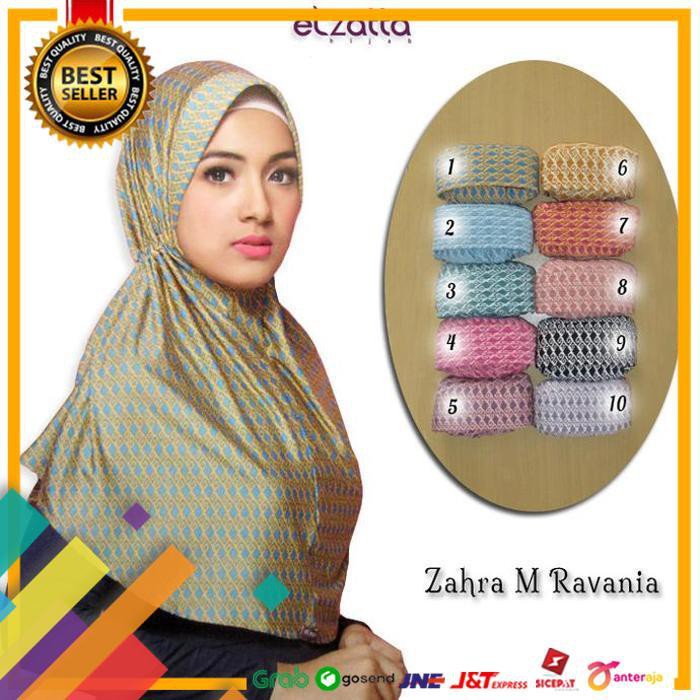 SALE.. ELZATTA HIJAB KERUDUNG JILBAB INSTAN BERGO ZAHRA M RAVANIA ASLITERBARU ..TERMURAH