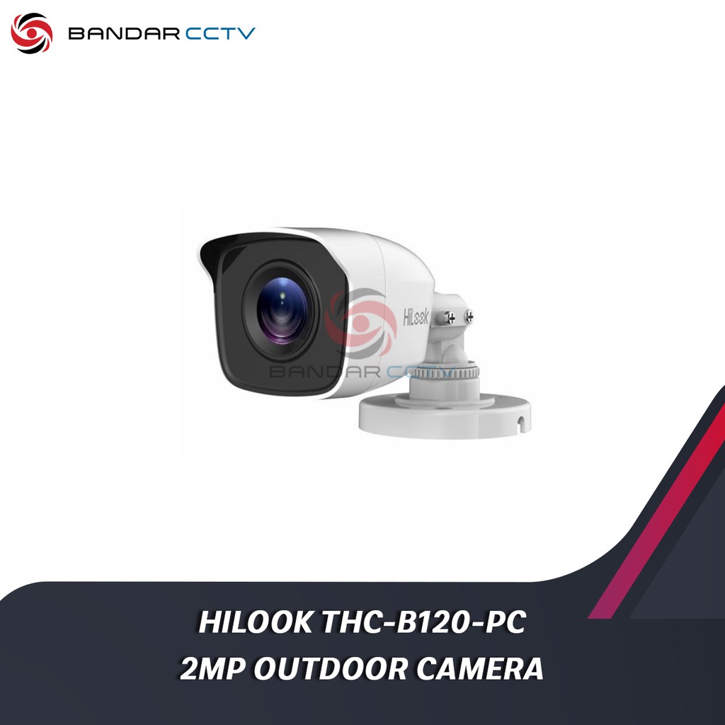 HILOOK by Hikvision KAMERA THC-B120-PC Fixed Bullet 2MP OUTDOOR