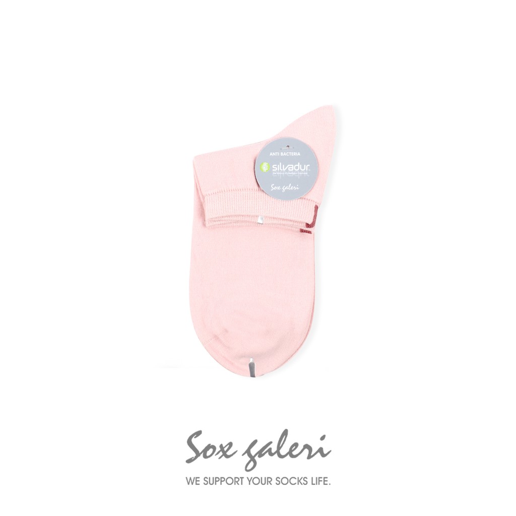 SOX GALERI - Kaos Kaki Wanita Katun Anti Bakteri Panjang Semata Kaki - Anti Bacteria Women Socks