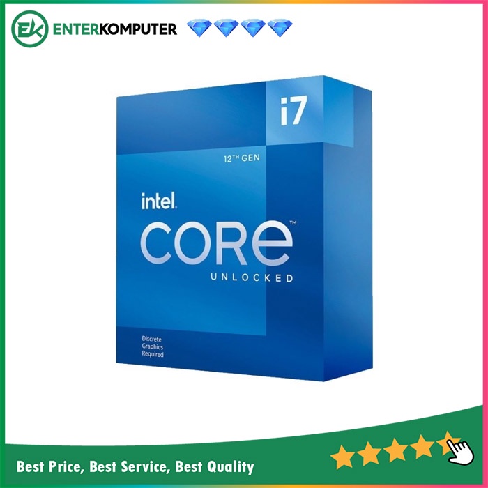 Intel Core i7-12700KF 3.6GHz Up To 5.0GHz [Box] LGA 1700 - Alder Lake Series