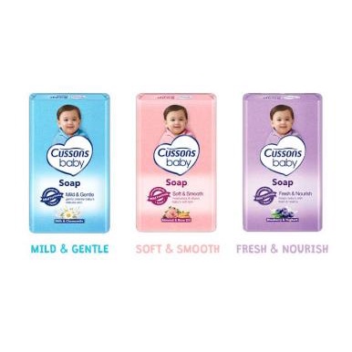 ^ KYRA ^ Cussons Baby Sabun Mandi Batang Bayi Cusson Soap Dermatology Tested Mild Formula - Netto 75 gr