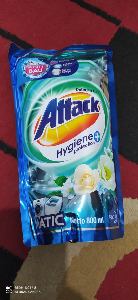 Attack Hygiene Plus Protection Matic Liquid 800 Ml